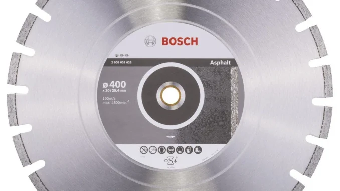 Bosch - Standard Seri Asfalt İçin Elmas Kesme Diski 400 mm