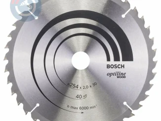 Bosch - Optiline Serisi Ahşap için Daire Testere Bıçağı 254*30 mm 40 Diş