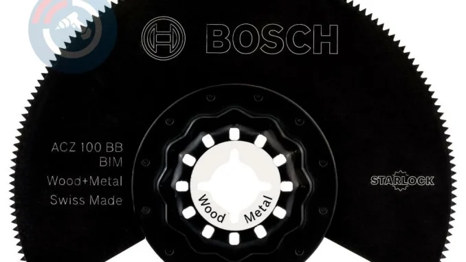 Bosch - Starlock - ACZ 100 BB - BIM Ahşap ve Metal İçin Segman Testere Bıçağı, Bombeli 1'li