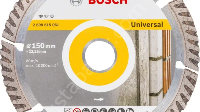 Bosch - Standard Seri Genel Yapı Malzemeleri İçin Elmas Kesme Diski 150 mm 10'lu Paket 2608615062 Bosch - Standard Seri Genel Yapı Malzemeleri İçin Elmas Kesme Diski 150 mm 10'lu Paket 2608615062